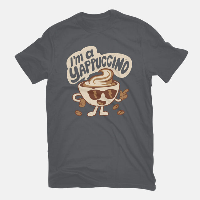I'm A Yappuccino-Womens-Fitted-Tee-Nemons