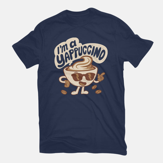 I'm A Yappuccino-Womens-Fitted-Tee-Nemons