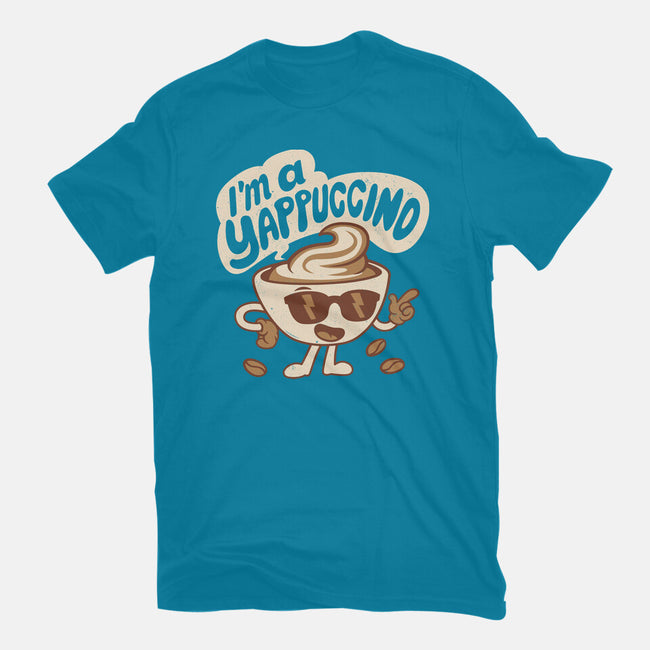 I'm A Yappuccino-Womens-Fitted-Tee-Nemons
