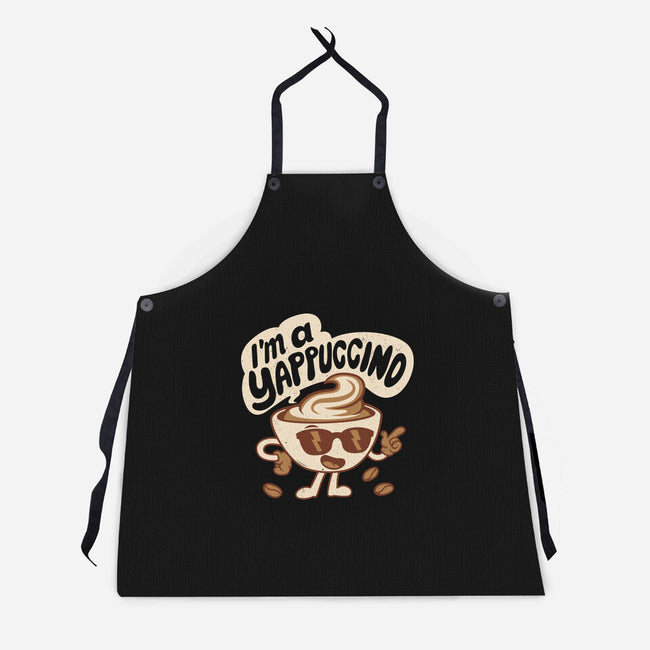 I'm A Yappuccino-Unisex-Kitchen-Apron-Nemons