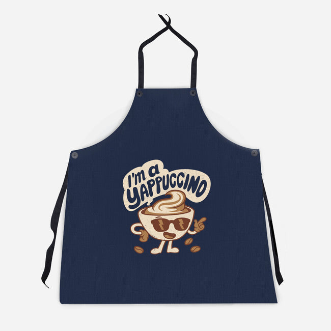 I'm A Yappuccino-Unisex-Kitchen-Apron-Nemons