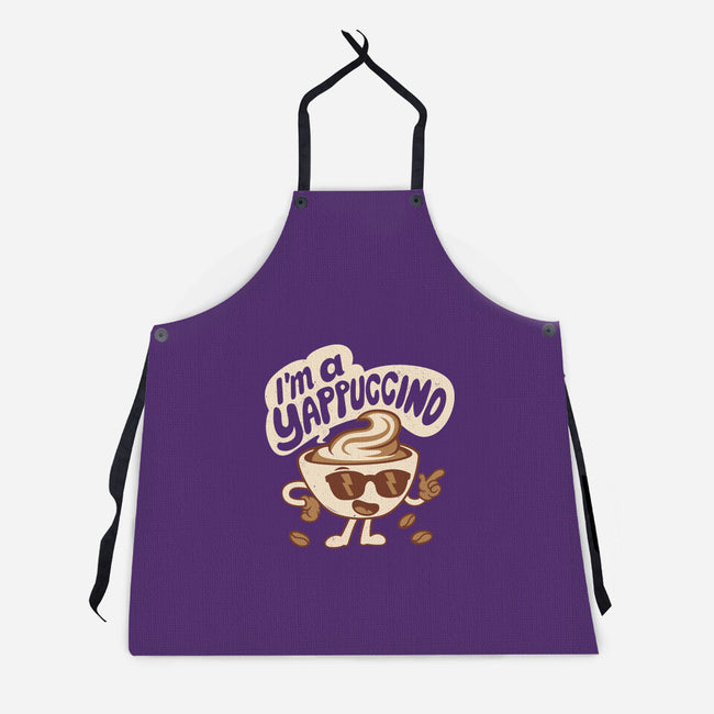 I'm A Yappuccino-Unisex-Kitchen-Apron-Nemons