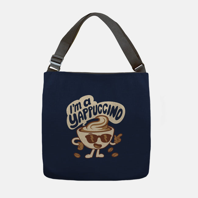 I'm A Yappuccino-None-Adjustable Tote-Bag-Nemons