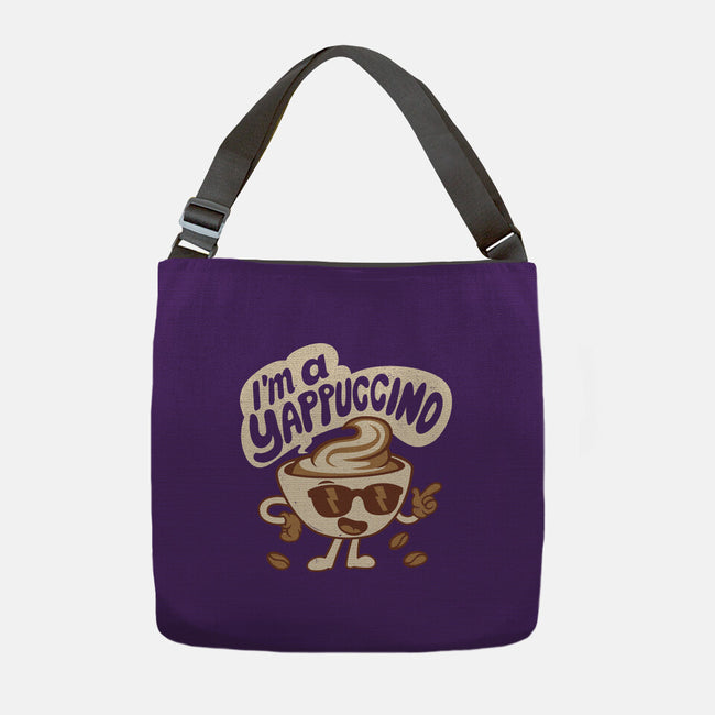 I'm A Yappuccino-None-Adjustable Tote-Bag-Nemons