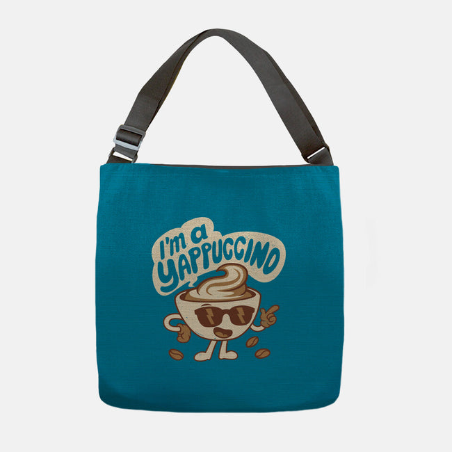 I'm A Yappuccino-None-Adjustable Tote-Bag-Nemons