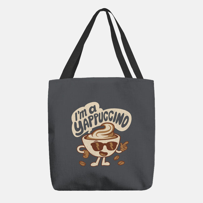 I'm A Yappuccino-None-Basic Tote-Bag-Nemons