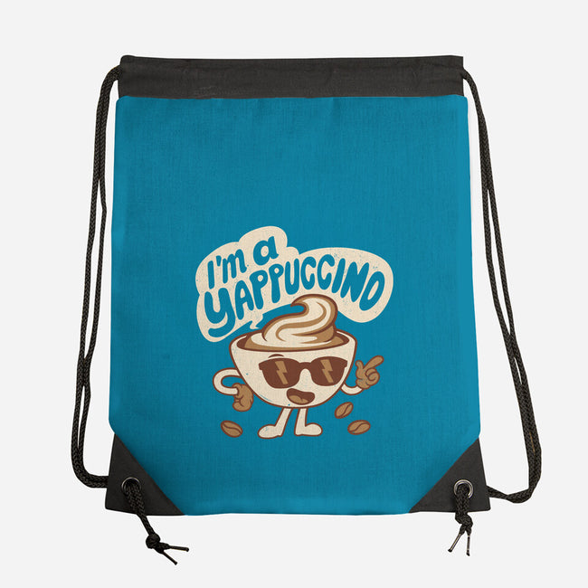 I'm A Yappuccino-None-Drawstring-Bag-Nemons