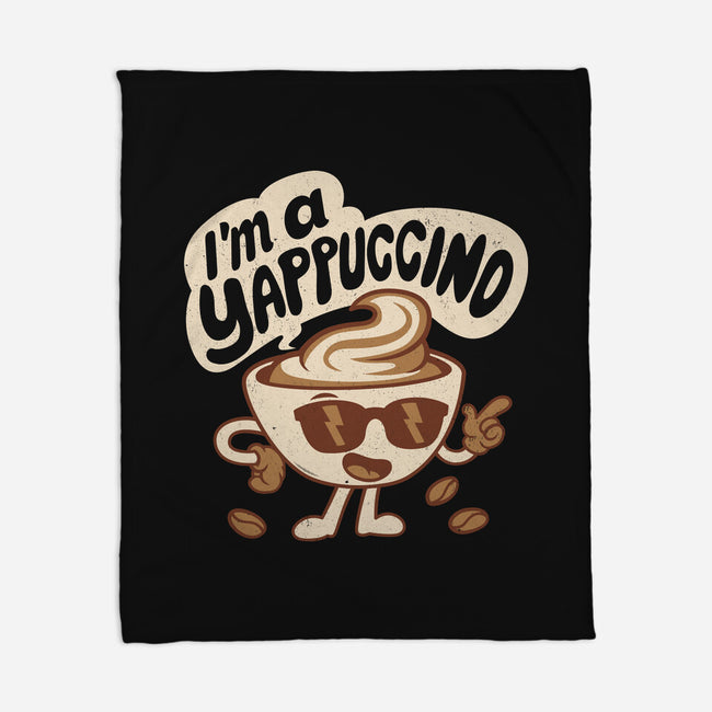 I'm A Yappuccino-None-Fleece-Blanket-Nemons