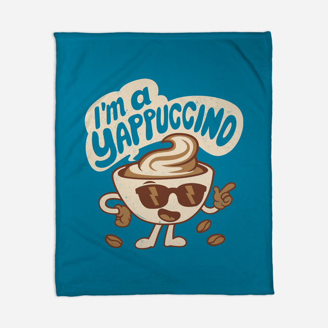 I'm A Yappuccino-None-Fleece-Blanket-Nemons