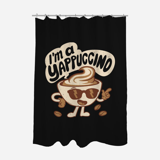 I'm A Yappuccino-None-Polyester-Shower Curtain-Nemons