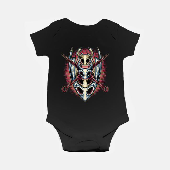 Masks Of Sanity-Baby-Basic-Onesie-glitchygorilla