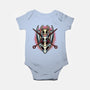 Masks Of Sanity-Baby-Basic-Onesie-glitchygorilla