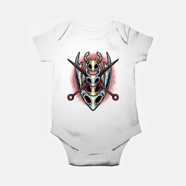 Masks Of Sanity-Baby-Basic-Onesie-glitchygorilla