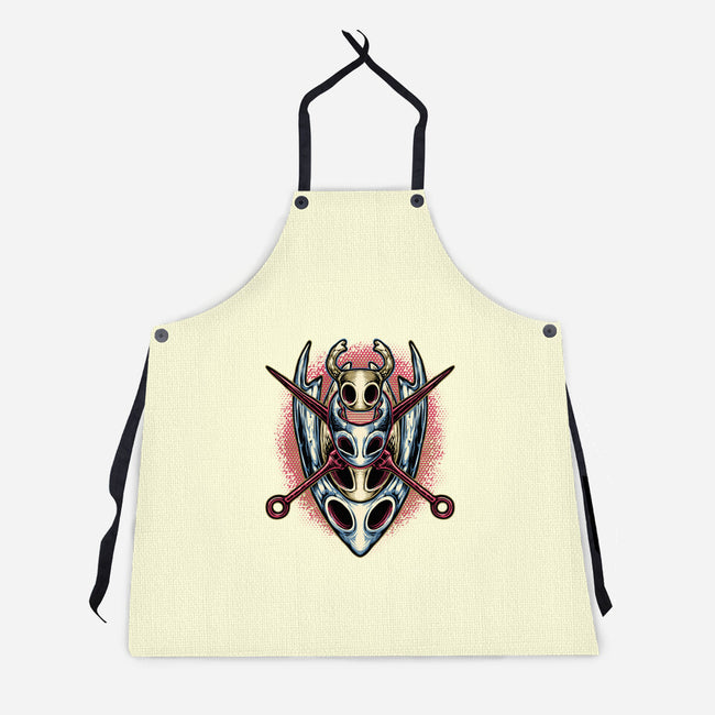 Masks Of Sanity-Unisex-Kitchen-Apron-glitchygorilla