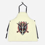 Masks Of Sanity-Unisex-Kitchen-Apron-glitchygorilla