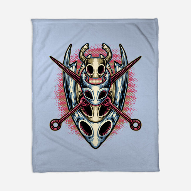 Masks Of Sanity-None-Fleece-Blanket-glitchygorilla
