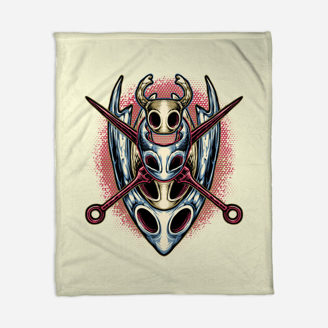 Masks Of Sanity-None-Fleece-Blanket-glitchygorilla