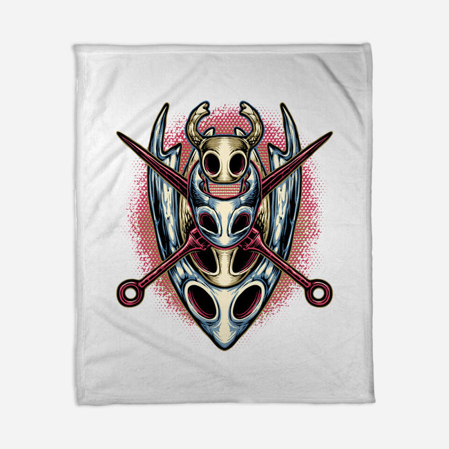 Masks Of Sanity-None-Fleece-Blanket-glitchygorilla