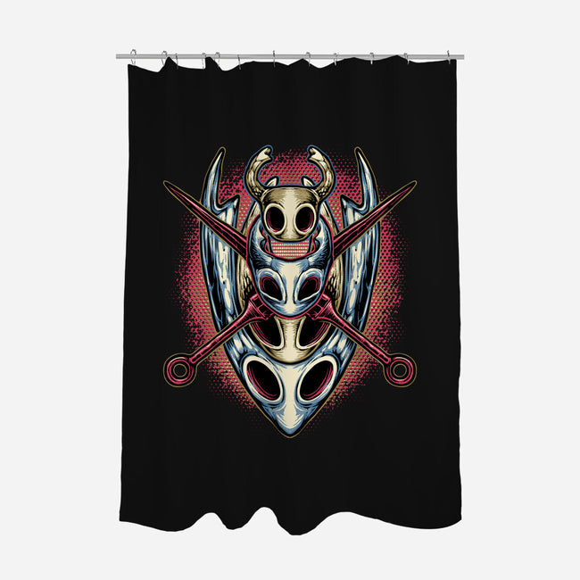 Masks Of Sanity-None-Polyester-Shower Curtain-glitchygorilla