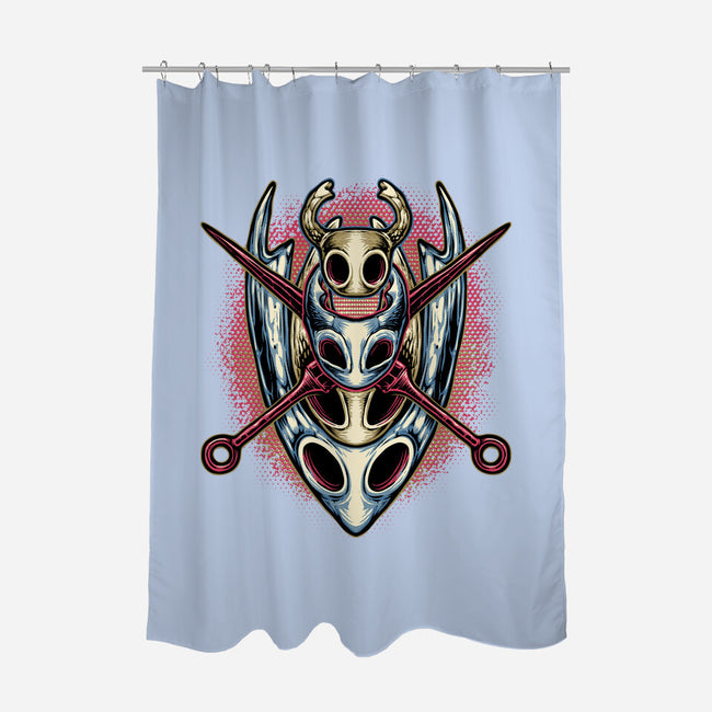 Masks Of Sanity-None-Polyester-Shower Curtain-glitchygorilla