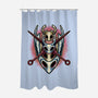 Masks Of Sanity-None-Polyester-Shower Curtain-glitchygorilla