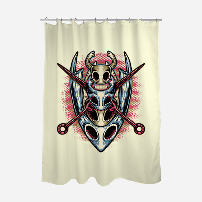 Masks Of Sanity-None-Polyester-Shower Curtain-glitchygorilla
