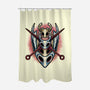Masks Of Sanity-None-Polyester-Shower Curtain-glitchygorilla