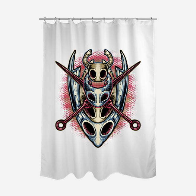 Masks Of Sanity-None-Polyester-Shower Curtain-glitchygorilla