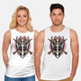 Masks Of Sanity-Unisex-Basic-Tank-glitchygorilla