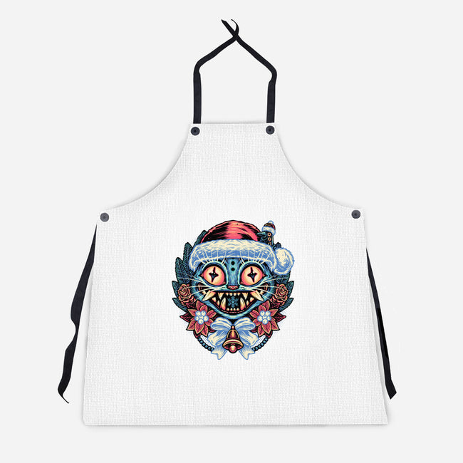 Derpy Holidays-Unisex-Kitchen-Apron-glitchygorilla