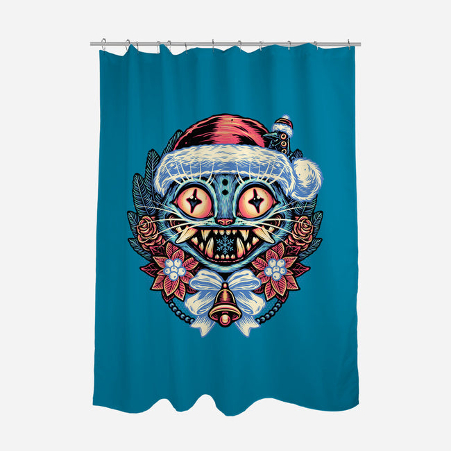 Derpy Holidays-None-Polyester-Shower Curtain-glitchygorilla