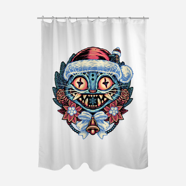 Derpy Holidays-None-Polyester-Shower Curtain-glitchygorilla