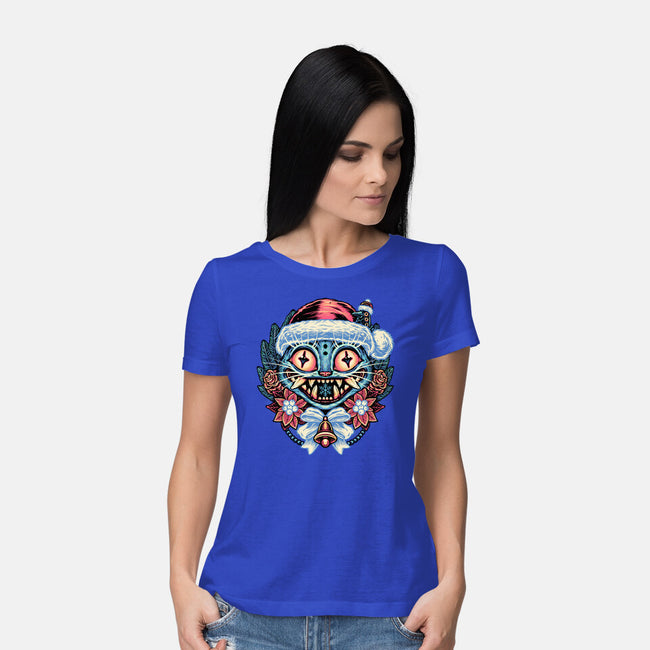 Derpy Holidays-Womens-Basic-Tee-glitchygorilla
