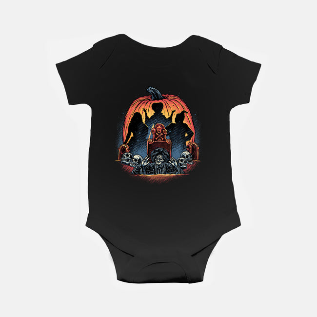 A Night Of Witchcraft-Baby-Basic-Onesie-glitchygorilla