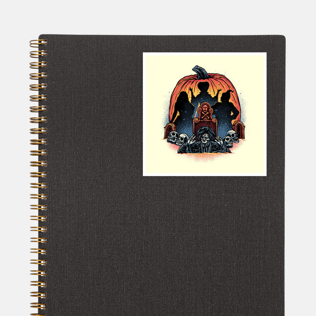 A Night Of Witchcraft-None-Glossy-Sticker-glitchygorilla