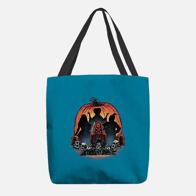 A Night Of Witchcraft-None-Basic Tote-Bag-glitchygorilla