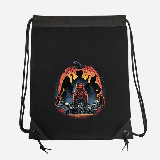 A Night Of Witchcraft-None-Drawstring-Bag-glitchygorilla