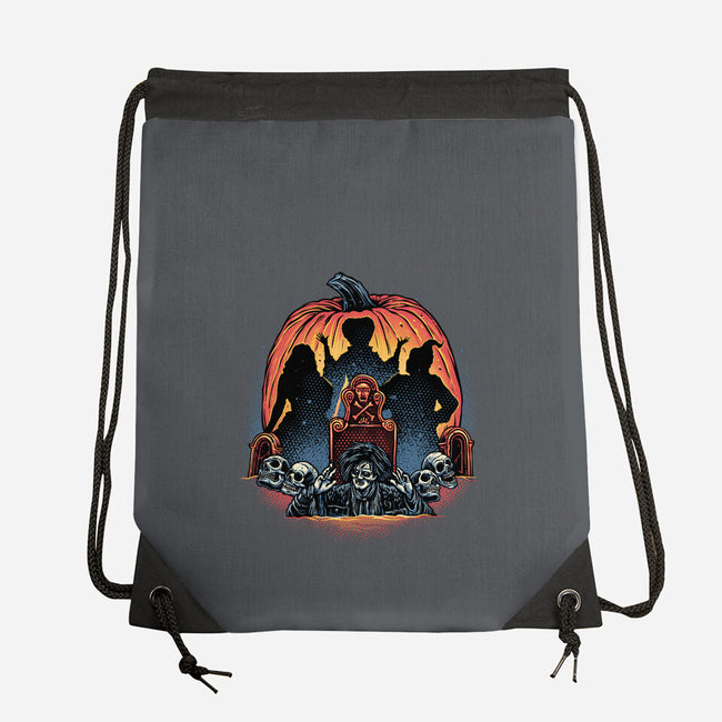 A Night Of Witchcraft-None-Drawstring-Bag-glitchygorilla