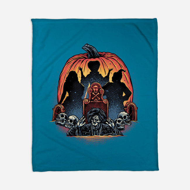 A Night Of Witchcraft-None-Fleece-Blanket-glitchygorilla