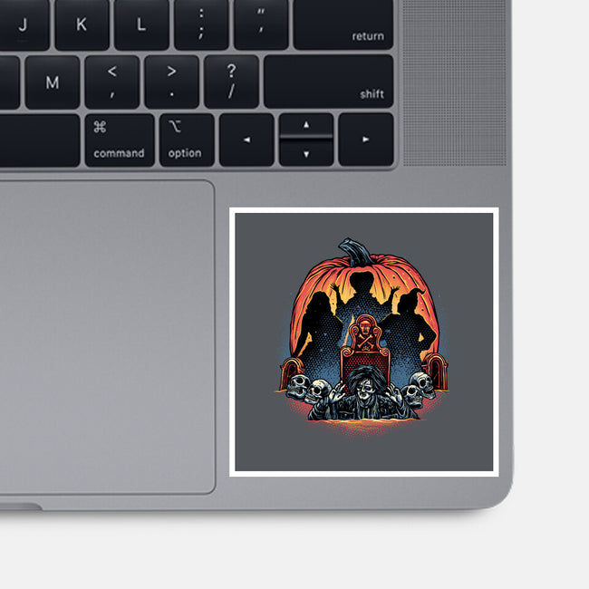 A Night Of Witchcraft-None-Glossy-Sticker-glitchygorilla