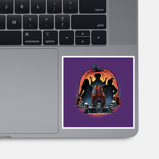 A Night Of Witchcraft-None-Glossy-Sticker-glitchygorilla