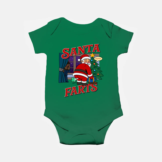Santa Farts-Baby-Basic-Onesie-Boggs Nicolas