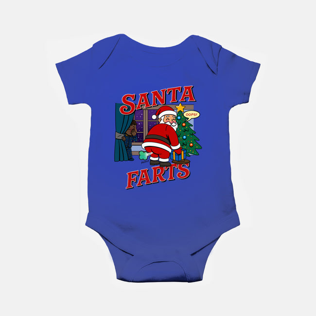 Santa Farts-Baby-Basic-Onesie-Boggs Nicolas