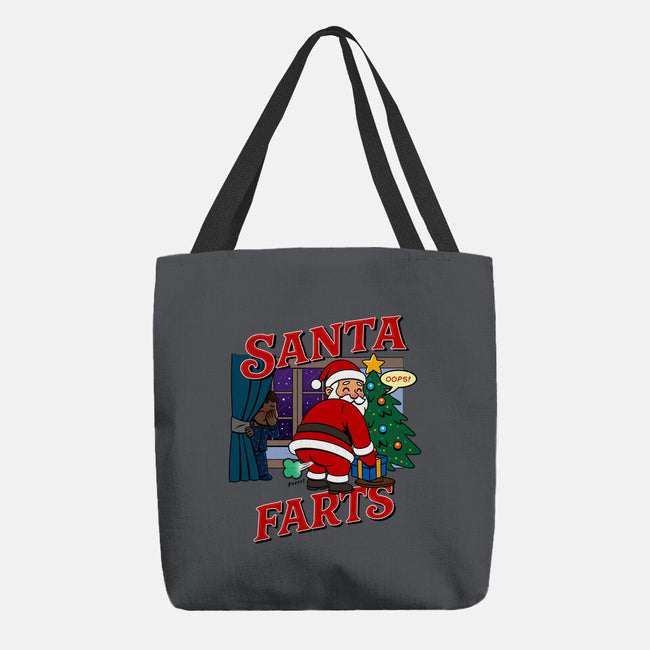 Santa Farts-None-Basic Tote-Bag-Boggs Nicolas