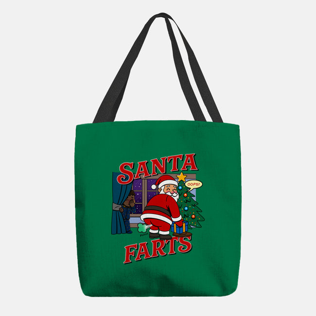 Santa Farts-None-Basic Tote-Bag-Boggs Nicolas