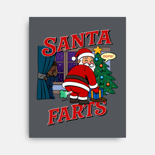 Santa Farts-None-Stretched-Canvas-Boggs Nicolas