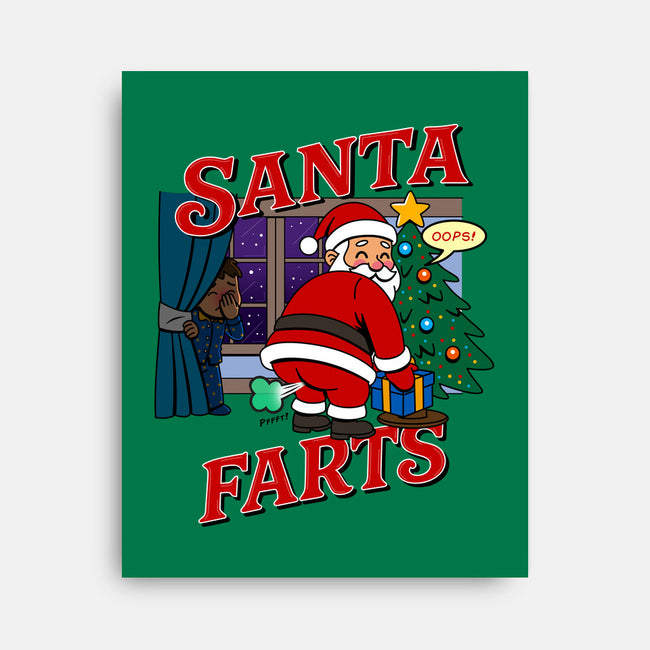 Santa Farts-None-Stretched-Canvas-Boggs Nicolas