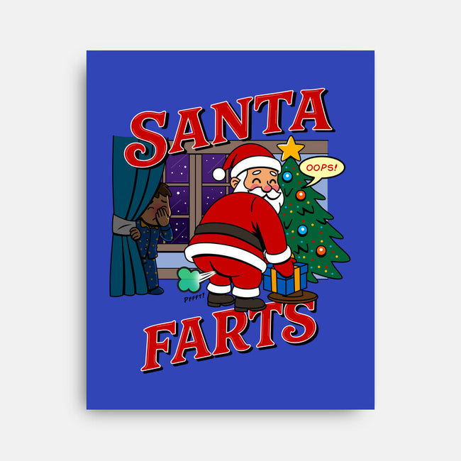Santa Farts-None-Stretched-Canvas-Boggs Nicolas