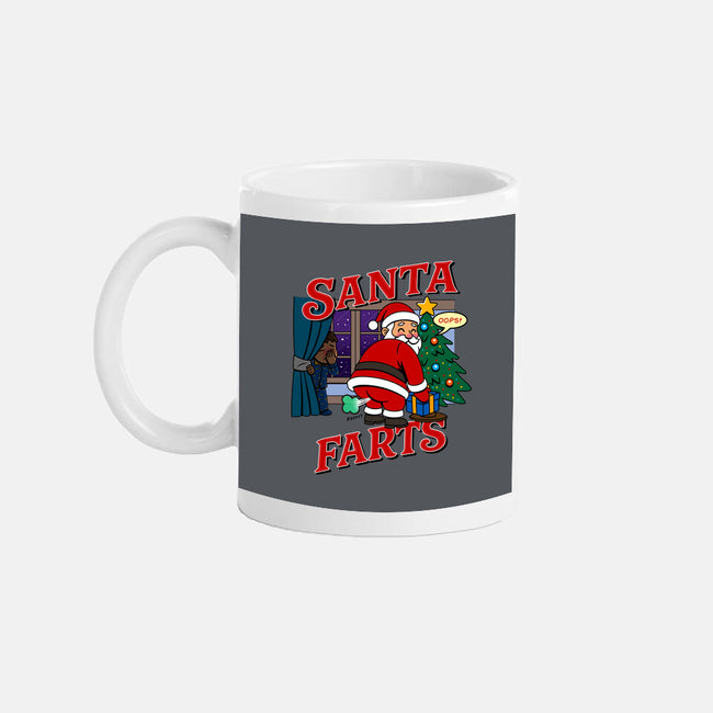 Santa Farts-None-Mug-Drinkware-Boggs Nicolas
