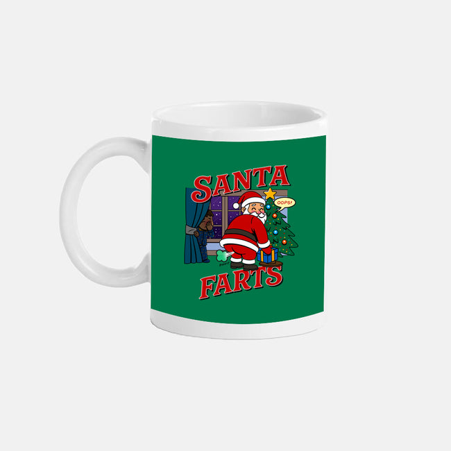Santa Farts-None-Mug-Drinkware-Boggs Nicolas
